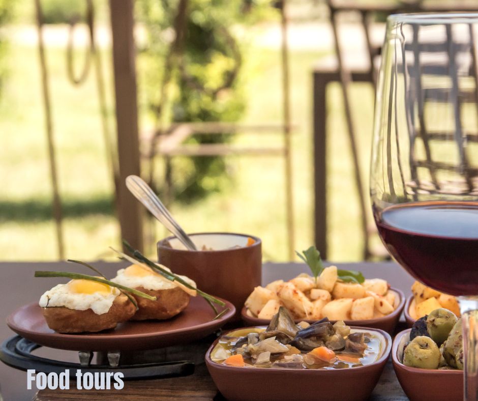 Kenya Culinary foods served with some wine